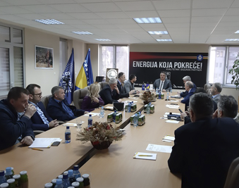 Delegacija Crne Gore u posjeti Udruženju privrednika "Biznis centar" Jelah-Tešanj